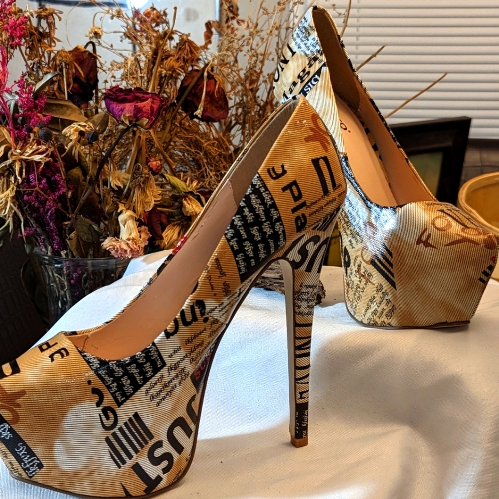 Sexy Bumper platform stiletto heels